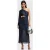 AllSaints Daisy Topaz Dress Midnight Blue