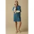 Sissy-Boy denim blousejurk – mediumblauw