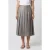ARKET Jeanne Pleated Organza Skirt Grey