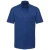 Russell Collection Heren Oxford Easy-Care overhemd met korte mouwen (Helder Koningsblauw)