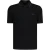 Fred Perry Herenpoloshirt met dubbele kraag (Zwart, Zwart)