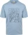 Scotch And Soda T-shirt Print Blauw