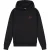 Malelions Men Striped Signature Hoodie | Black