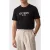 GUESS Cn Ss Embroidery Log Jet Black A996