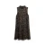 Korte mouwloze paillettenjurk voor dames Superdry
