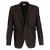 Saint Laurent Tuxedo Blazer in Multicolor Polyamide