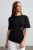 Dames T-shirt met ronde hals en korte mouwen