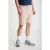 Short met rechte pijpen en taille met trekkoord