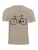 Cotton Prime Shirt ‘Bike – Fahrrad’  camel / zwart
