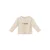 s.Oliver T-shirt met borduursels en print – beige