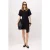 TRENDYOLMİLLA Dames Zwart Effen Extra Kort / Super Mini Kort Bodycon Jurken