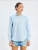 MixRay Blouse  lichtblauw / antraciet / wit