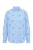 Studio Untold Blouse  lichtblauw / groen / bloedrood