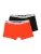 Calvin Klein Underwear Onderbroek  lichtgrijs / oranjerood / zwart / wit