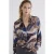 Summum Woman Blouse Swirl Print Multicolour