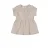 Dirkje korte jurk beige