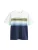 Next Shirt  navy / lichtblauw / groen / wit