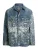 Polo Ralph Lauren Tussenjas  duifblauw / blauw denim / wit