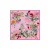 Roeckl Doek ‘PAISLEY & FLOWERS NICKY’  gemengde kleuren / lichtroze