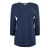 Head Dames Club Scoop Neck 3/4 Mouwen T-shirt (Blauw)