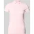 Marc Cain slim fit T-shirt met hoogsluitende polokraag