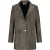 Malelions Women Sparkling Oversized Blazer | Gold