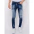 Local Fanatic Blue stone washed jeans slim fit