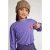 LOOXS little rechtvallende longsleeve met print – paars