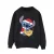 Disney Heren Lilo And Stitch Kerstmis Love Biscuit Sweatshirt (Zwart)