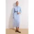 Dames maxi-jurk, plat model, lang, casual/dagelijks, A-lijn model, geschikt voor hijab