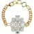 OTAZU Crystal Geometric Bracelet Crystal