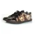 Lanvin python sneakers met lakleren neus