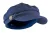 Dames denim / corduroy piek Baker Boy hoed – Blauw