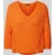 Oui Gebreide pullover met V-hals