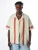 VAMOS CLO Overhemd  beige / roestrood