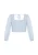 faina Blouse ‘Festive’  lichtblauw