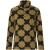 Regatta Orla Kiely Sun Daisy fleece met halve rits voor dames (Olijf)