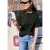 Basic Shirt met korte mouwen en ronde hals