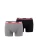 LEVI’S ® Boxershorts  grijs gemêleerd / knalrood / zwart / wit
