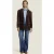 ALTER EGO Jill Suede Jacket Dark Brown