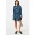 Scotch & Soda Mini Skirt With Gathering House Of Mirrors Blue
