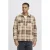 Blend teddy gevoerd overshirt donkerbruin