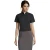 SOLS Dames/Dames Escape Poplin Business Shirt met korte mouwen (Zwart)