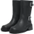 ONLY BUTTER-2 Polyurethaan Dames Zwarte Hak Mid Calf Laarzen