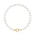 Armband Gekweekte Parels Zoetwater 6-7mm White Luxury Geel gouden gesp