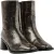 VIA VAI Zoey Cade Ankle Boots Metallic