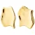 PILGRIM gold plated oorbellen Elys