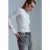 Slim Fit Lange Mouw Jersey Blouse