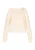 Dreimaster Jumper Dames wol wit melange