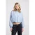 America Today gestreepte blouse lichtblauw